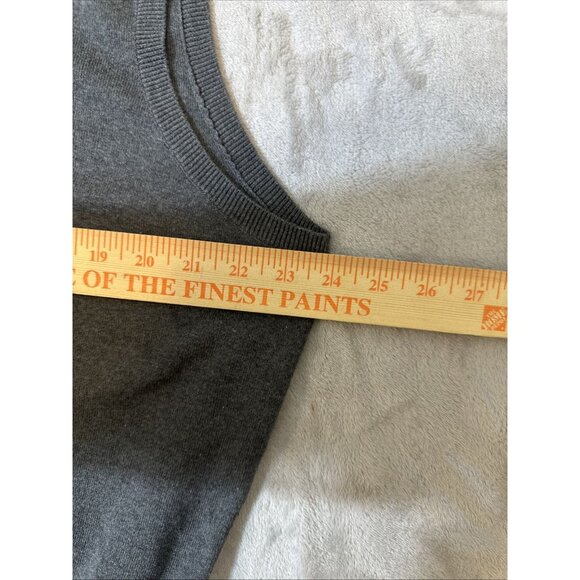 Polo Ralph Lauren Men’s XXL Gray Pima Cotton V-Neck Sweater Vest Pullover - Picture 6 of 10